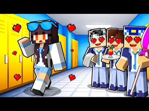 GÖKÇE OKULUN POPÜLER KIZI OLDU - Minecraft