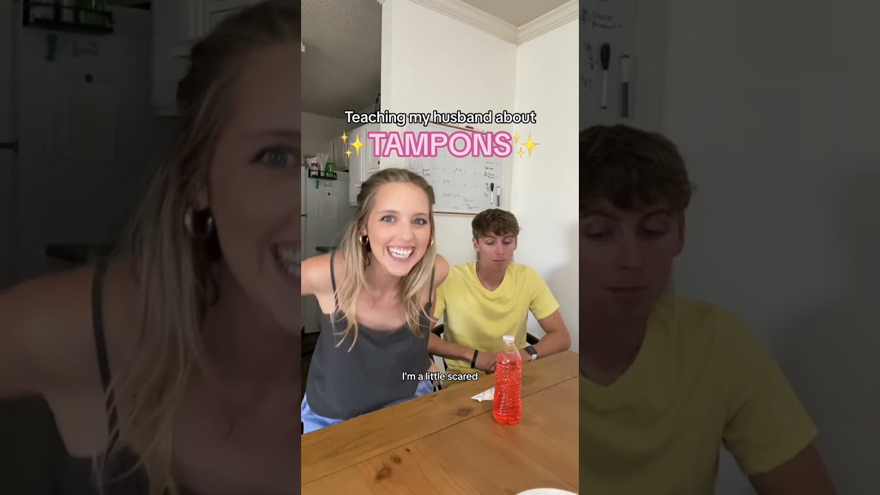 Teaching My Husband How to Put in a Tampon