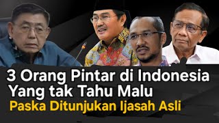 Download lagu IJASAH ASLI, KENAPA BISA SEBODO ABRAHAM SAMAD, SENGACO PROF MAHFUD MD DAN PROF JIMLY ASSIDIQI mp3