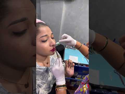 Mam ka nose piercing kaisa laga