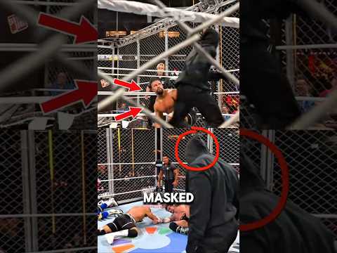 The Identity Of The Masked Man In Men's WarGames Match Revealed 😨 #wwe