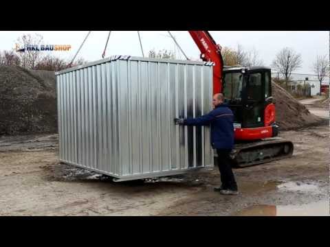Schnellbau-Container - die clevere Raumlösung für Baustelle & Co. im Einsatz - HKL BAUSHOP