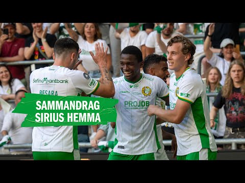 HÖJDPUNKTER | Hammarby 3-0 IK Sirius | Allsvenskan 2024