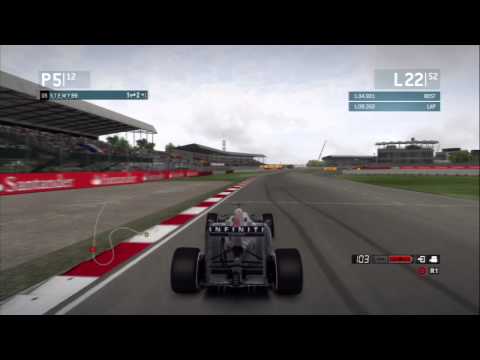F1 2013 racesration GP3 silverstone race