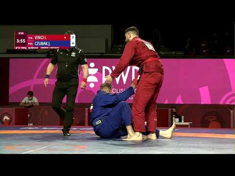 Qual. Men's GP Gi - 100 kg: I. VINCI (ITA) v. J. CZUBAK (POL)