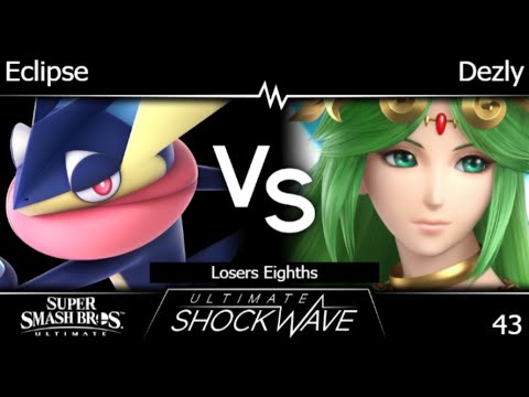 USW 43 - K2S | Eclipse (Greninja) vs HMO | Dezly (Palutena) Losers Eighths - SSBU