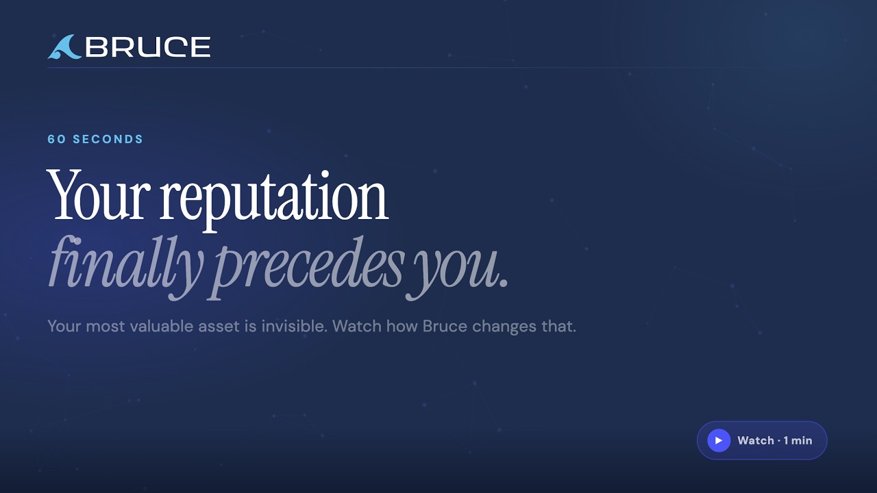 Bruce brand video thumbnail