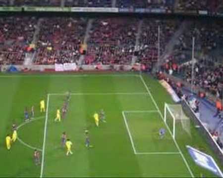 FC Barcelona - FC Villareal 1-2 (09.03.2008)