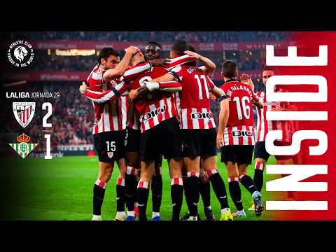 Imagen de portada del video INSIDE I Athletic Club 2-1 Real Betis I LaLiga 2025/26 MD29