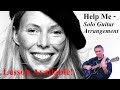 Help Me, Joni Mitchell - fingerstyle guitar ...