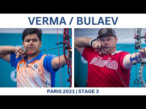 Abhishek Verma v Anton Bulaev – compound men semifinal | Paris 2021 Hyundai Archery World Cup S3