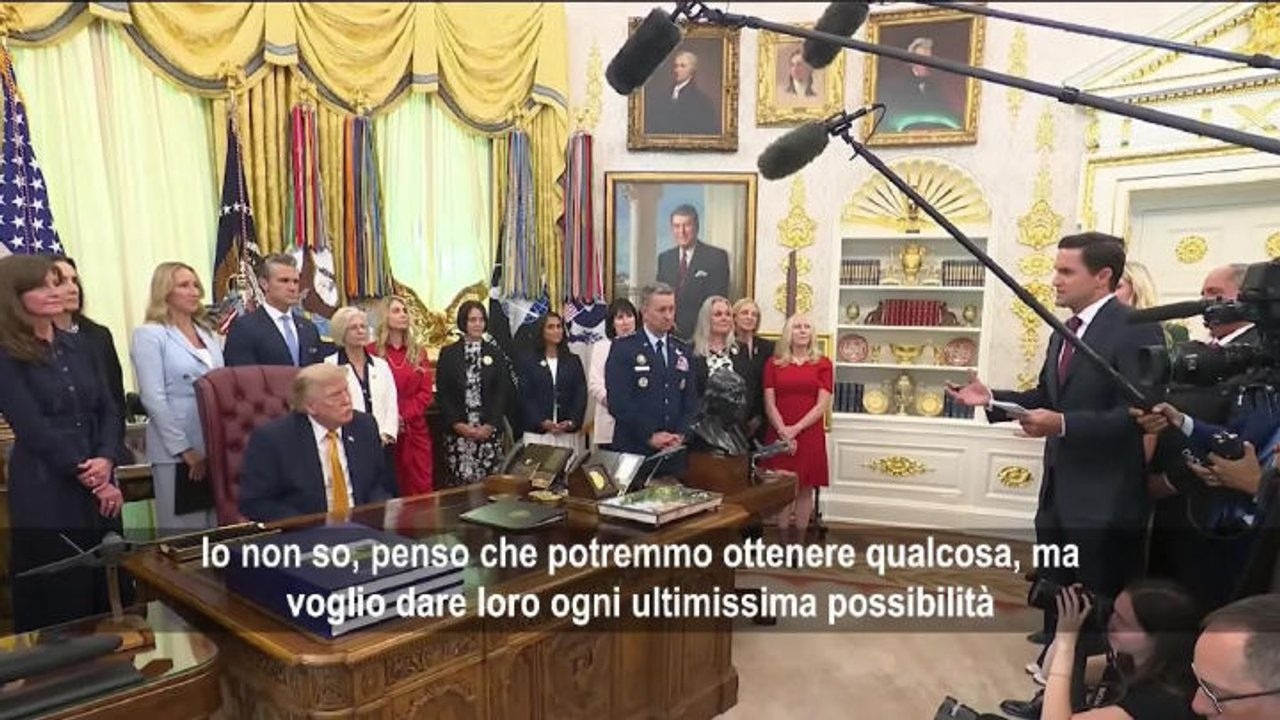 Trump su negoziati con l'Iran: Voglio dargli un ultima chance prima della decapitazione