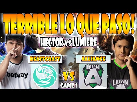 BEASTCOAST VS ALLIANCE.LATAM BO3[GAME 1]K1 HECTOR VS LUMIERE- DPC SA 2023 TOUR 1: DIVISION 1-DOTA 2