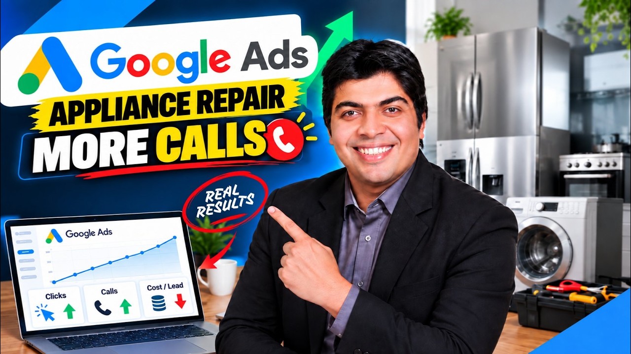 Appliance Repair Google Ads Video