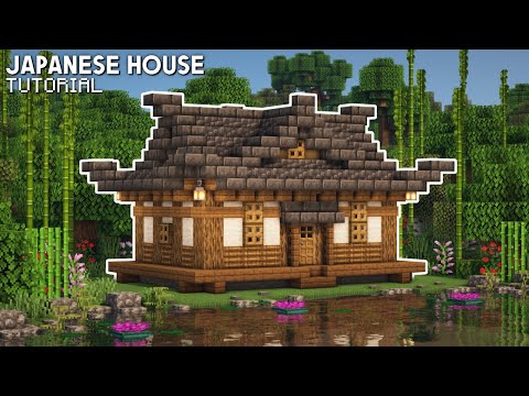 Minecraft: How to Build a Small Japanese House | Survival House Tutorial