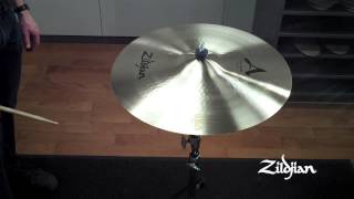 Video thumbnail for Zildjian New A Zildjian Preview - 20" A Zildjian Thin Crash by Avedis Zildjian Company