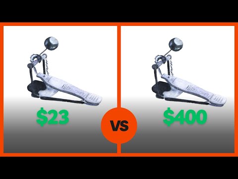 $400 vs. $23 Bass Drum Pedal Challenge: Drummer's Delight or Budget Bliss?