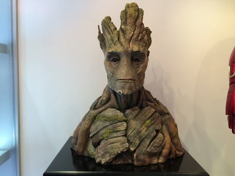 King Arts - Groot bust and Mark 43 1/1 scale