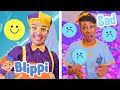 Happy Blippi Sad Meekah Learn Emotions With Blippi Educational Videos For Kids