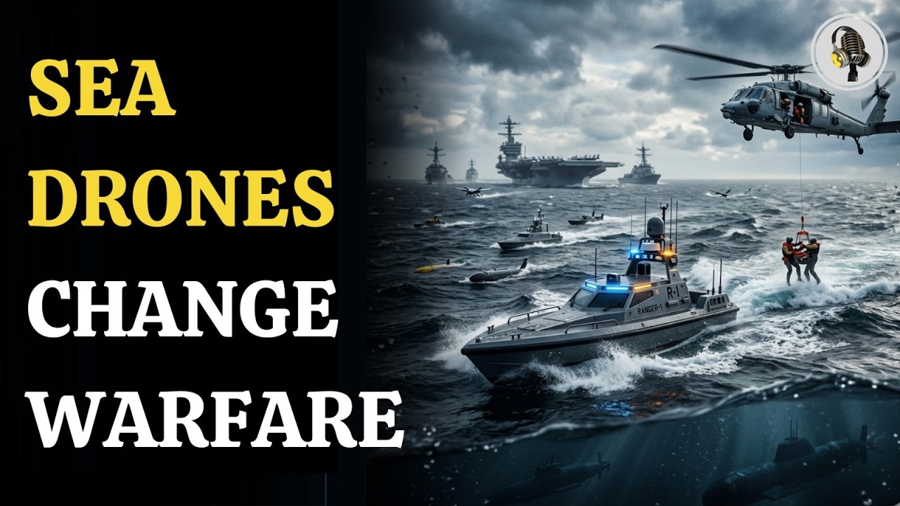 How Autonomous US Sea Drones Actually Work in Real Missions | WION Podcast