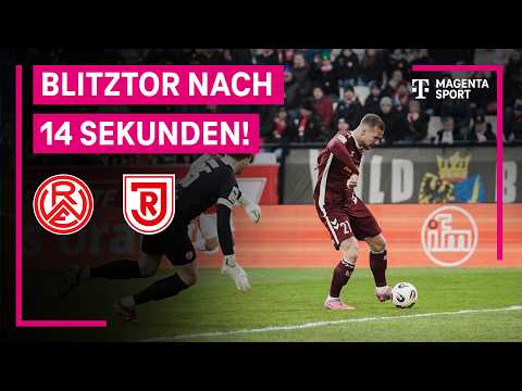 Rot-Weiss Essen - SSV Jahn Regensburg, Highlights mit Live-Kommentar | 3. Liga | MAGENTA SPORT