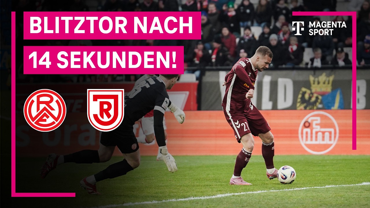 Rot Weiss Essen vs SSV Jahn Regensburg Highlights