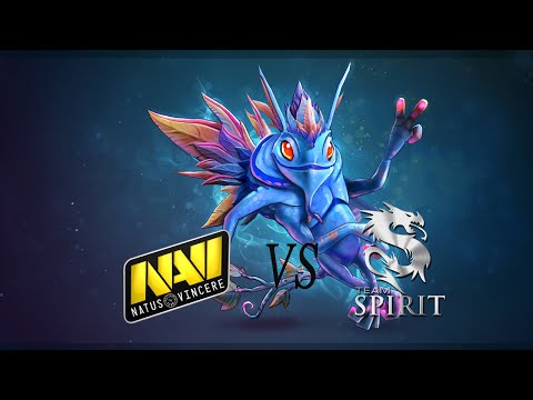 Dota2 Natus Vincere vs Team Spirit- Iceberg Puck Run