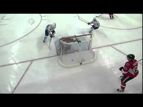 Connolly Goal - Leafs 1 vs Sens 0 - Mar 17th 2012 (HD)