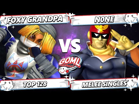GOML 2025 - Foxy Grandpa (Sheik) Vs. n0ne (Captain Falcon) Smash Melee - SSBM