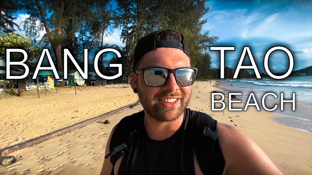 Experience the breathtaking beauty of Bang Tao Beach as a tourist.