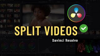 How to Split Video in Davinci Resolve 18.5 ✅
