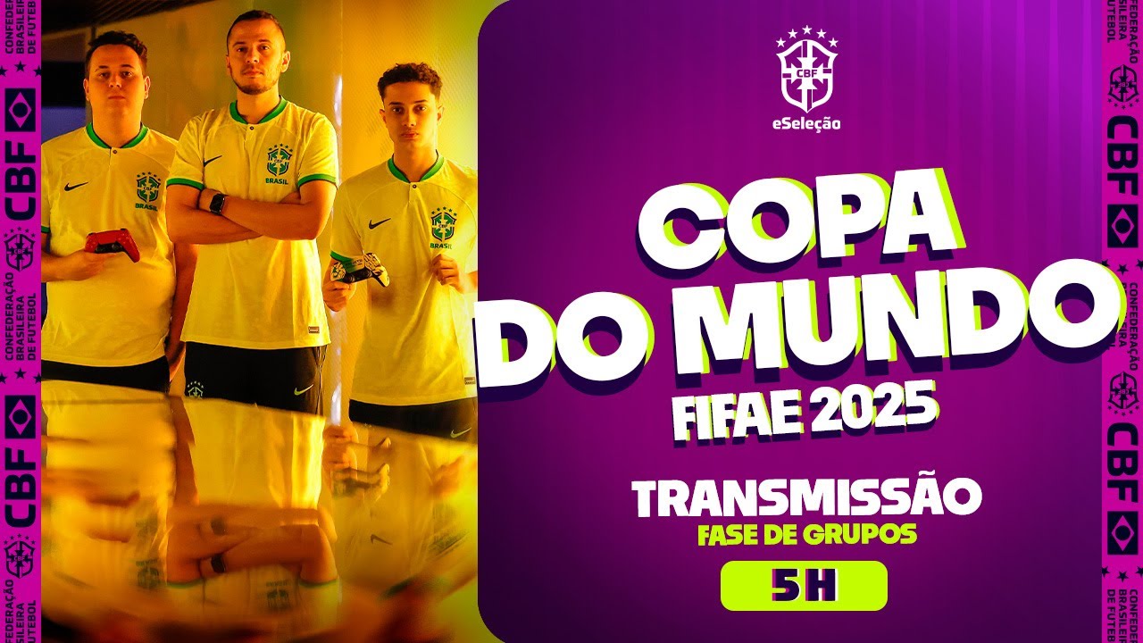 AO VIVO: COPA do MUNDO de eFootball 2025 @FIFAe l Dia 1