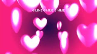 Cover art for gimme gimme gimme