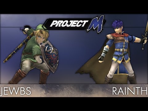 QUT Smash 2 Project M  - LR3 - Jewbs (Link) vs Rainth (Ike)