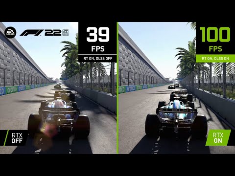 F1 22 | 4K NVIDIA DLSS Comparison