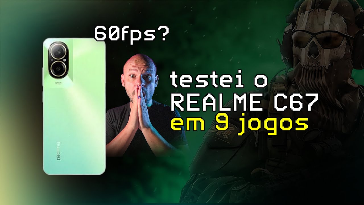 REALME C67 é bom para jogos pesados! Vai rodar? É bom celular barato para jogos Android?