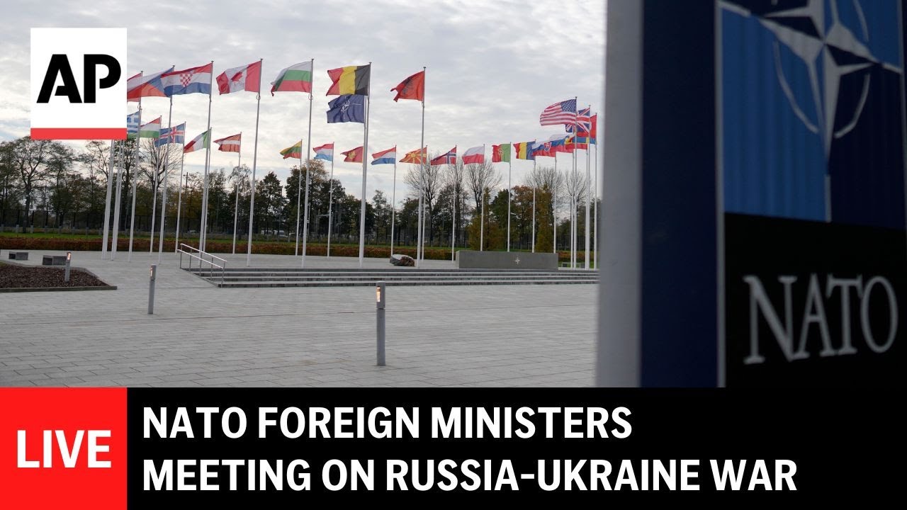 NAVO-Ministers Bespreken Defensieversterking en Steun aan Oekraïne te Midden van Russische Spanningen