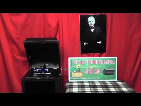 Edison blue amberol cylinder 3177 - Marche Lorraine by Creatore & His Band