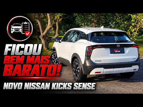 Nissan Kicks Sense 1.0 Turbo vale a pena depois de ficar mais barato? Avaliação completa!