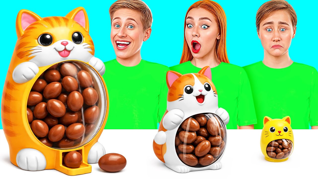 大・中・小フードチャレンジ | おいしい料理のレシピ Mega DO Challenge