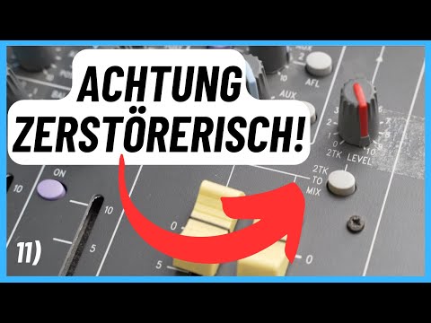 MISCHPULT BEDIENUNG - Part 11 Mischung richtig aufnehmen und abhören