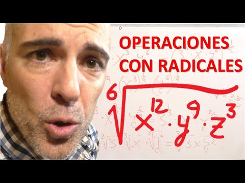 OPERACIONES CON RADICALES. SIMPLIFICAR RAÍCES