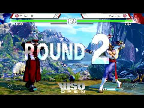 WinnerStaysOn SFV Losers Top 8 - Problem X (M Bison) vs Boltstrike (Vega) 23/07/2017