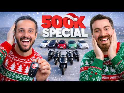 ვჩუქნით მანქანებს და სკუტერებს ჩვენს გამომწერებს! - 500K Special