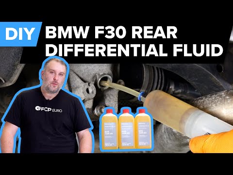 BMW F30 Rear Differential Fluid Replacement DIY (2012-2018 BMW 328i, 335i, & More)