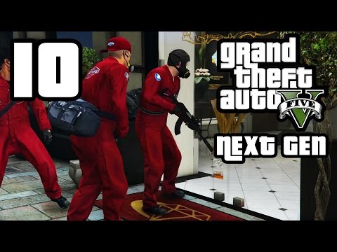 GTA 5 Next Gen Walkthrough Part 10 - Xbox One / PS4 - JEWELLERY HEIST - Grand Theft Auto 5