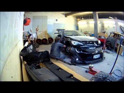 RocketBunny GT86 FRS Timelapse Part 2