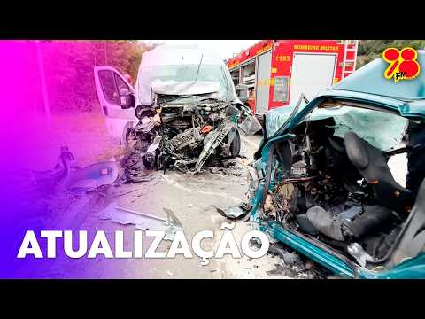 Identificadas as cinco vítimas fatais de grave acidente na BR-116, em Catuji