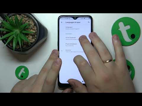 How to Turn Off the Block Offensive Words Function of the Gboard Keyboard on ALCATEL 1SE