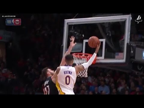 Kyle Kuzma vs Trail Blazers Highlights! 11.03.17